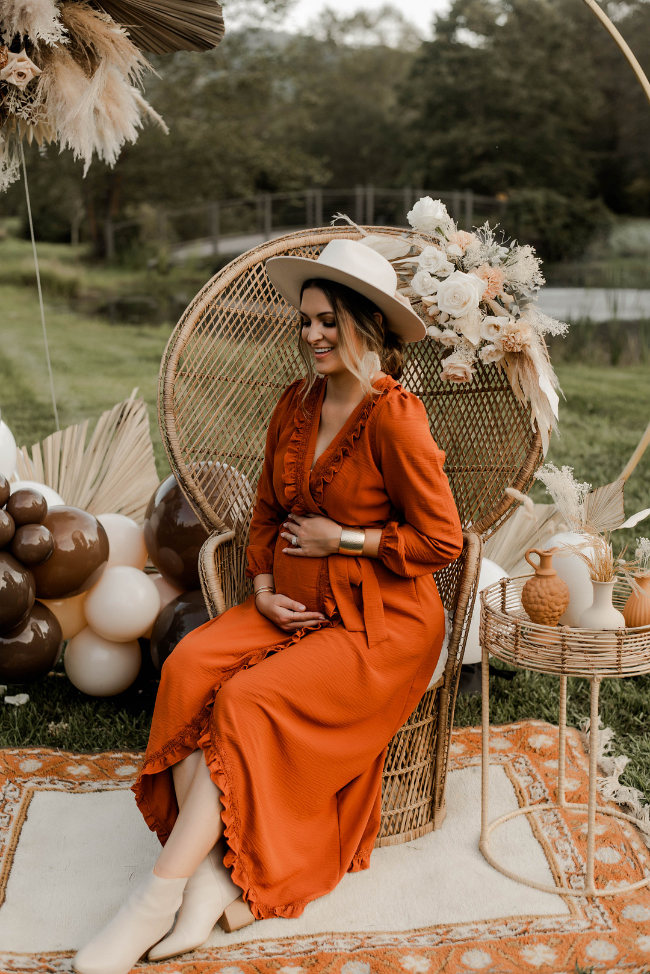 Bohemian Baby Shower In The Mountains