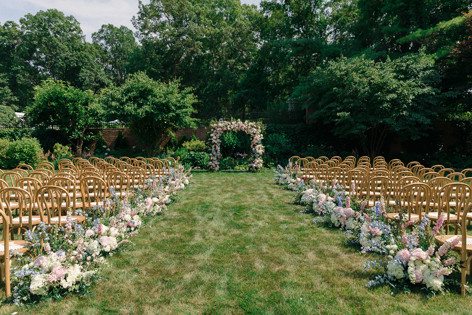 Miss America's Bridgerton-Inspired Garden Wedding