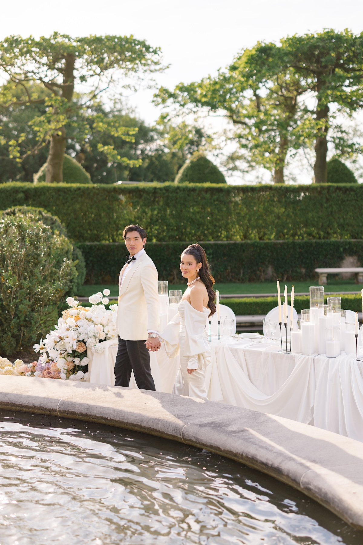 A Long Island Castle Wedding with Timeless Romance