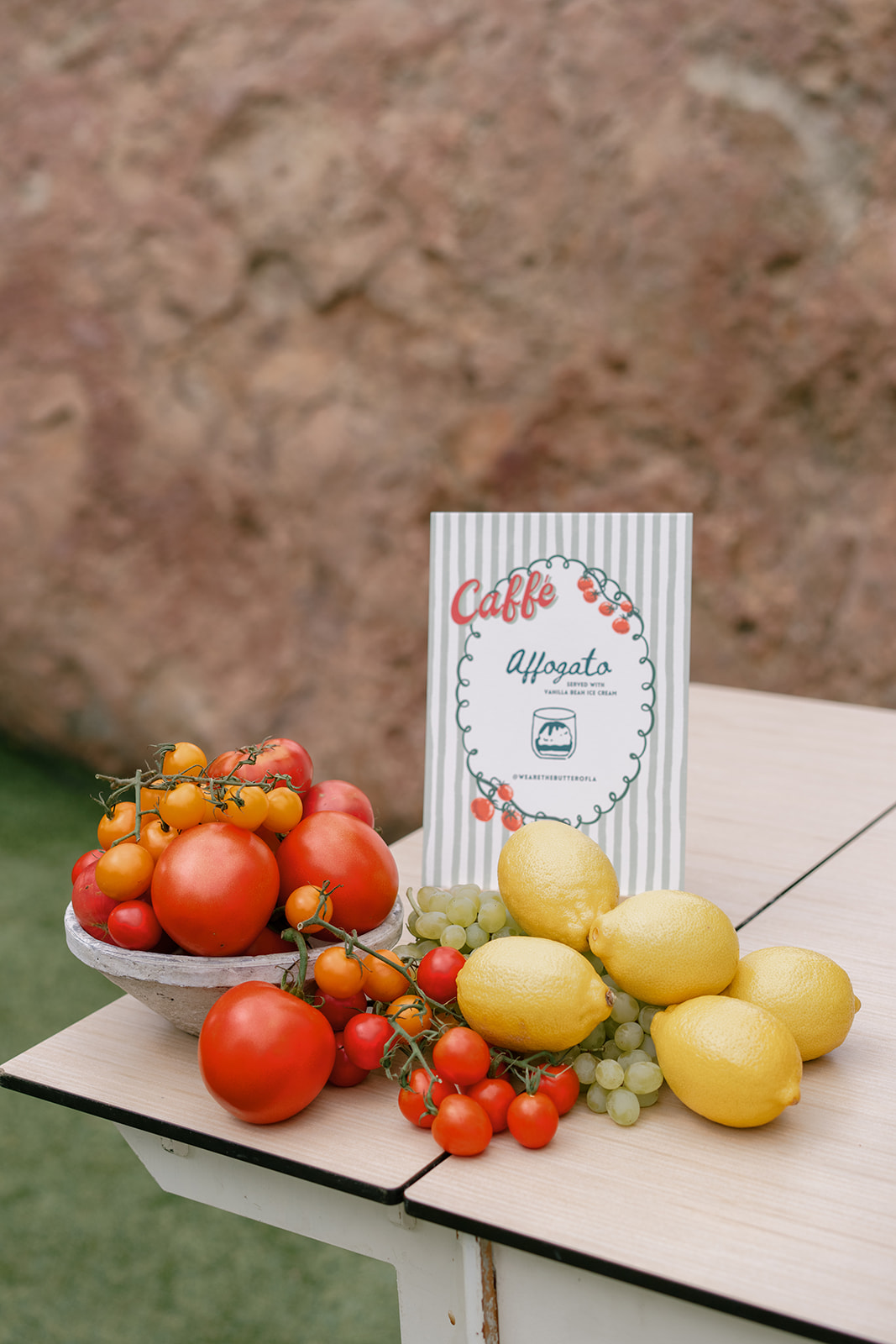 An Amalfi Coast Inspired Luncheon