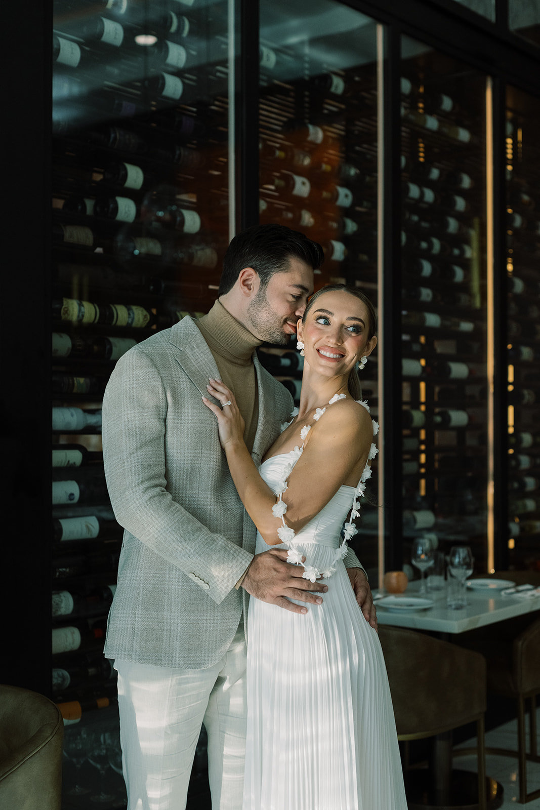 An Intimate Fall Rehearsal Dinner 