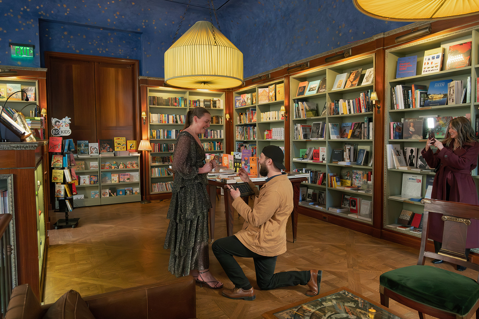 A Taylor Swift–Inspired NYC Proposal That is Every Book Lovers Dream