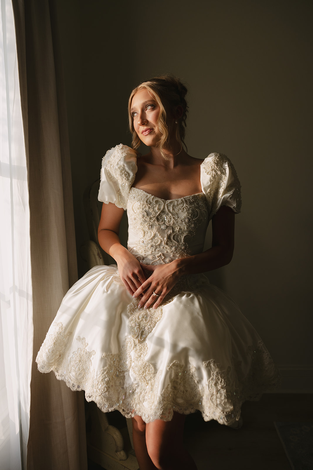 A Romantic Fairytale Wedding With a Surprise Exit