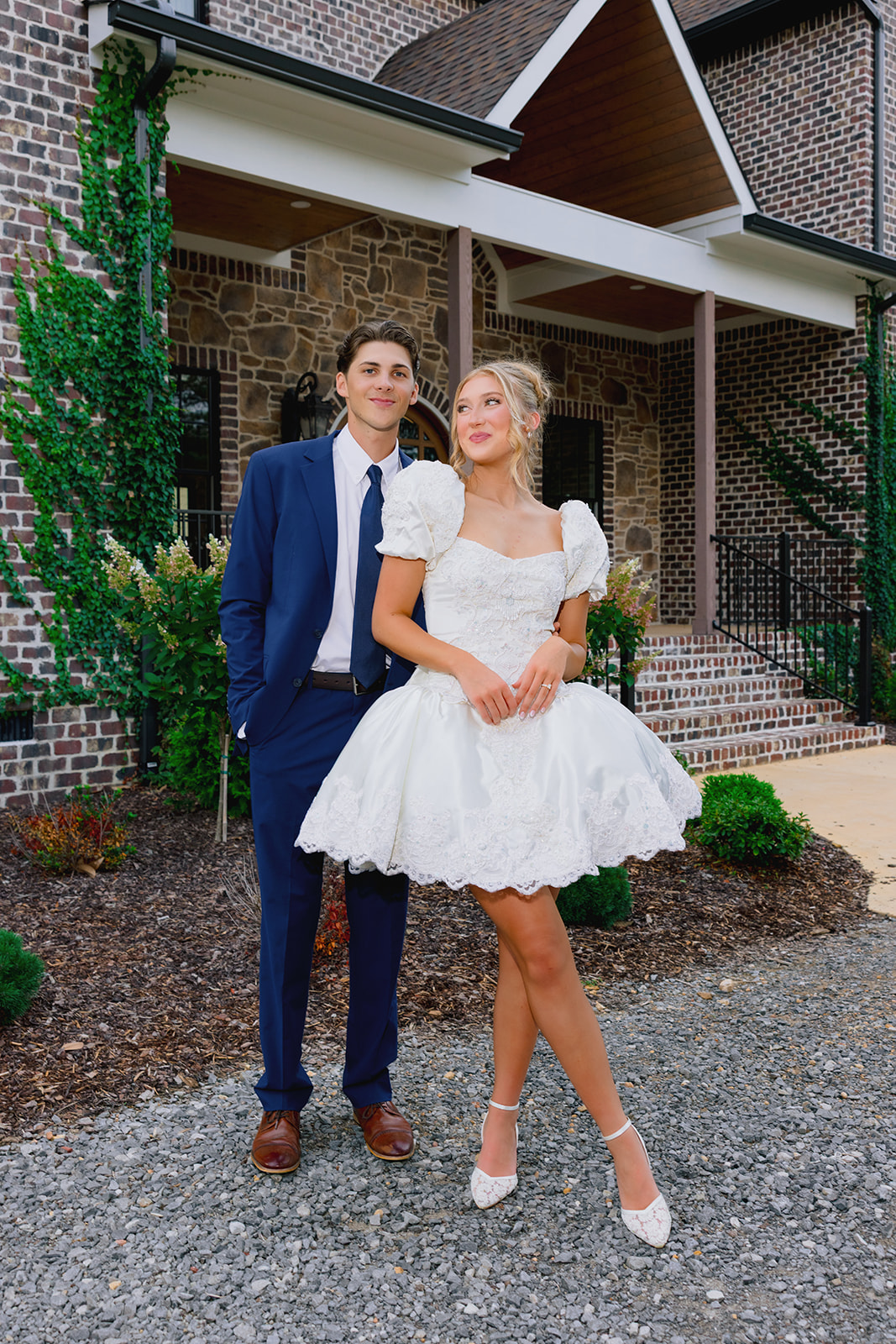 A Romantic Fairytale Wedding With a Surprise Exit