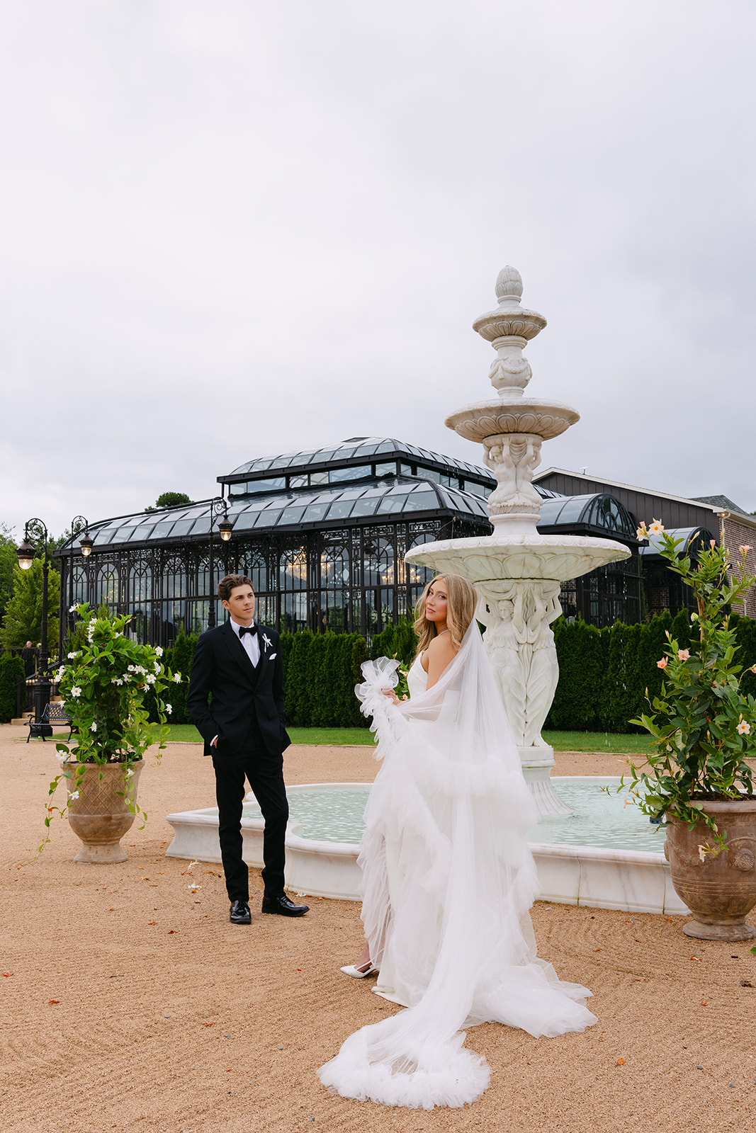 A Romantic Fairytale Wedding With a Surprise Exit