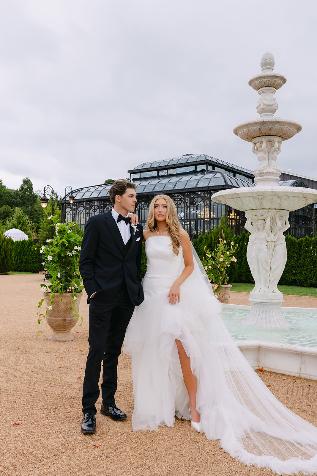 A Romantic Fairytale Wedding With a Surprise Exit