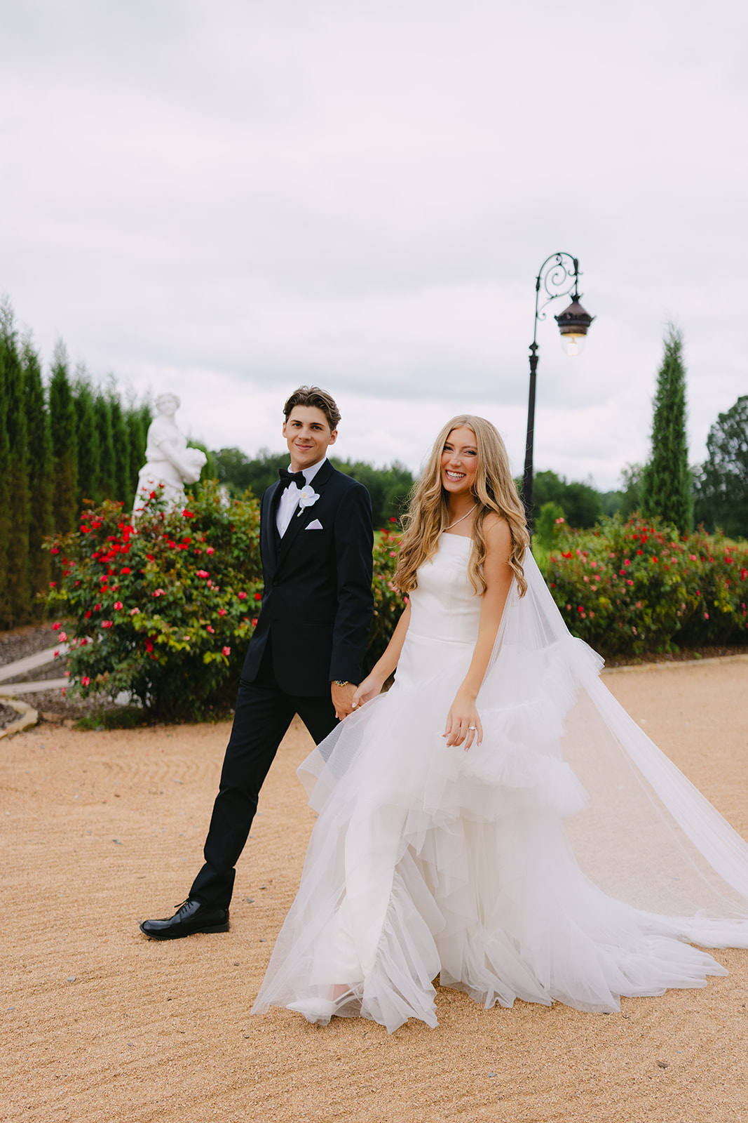A Romantic Fairytale Wedding With a Surprise Exit