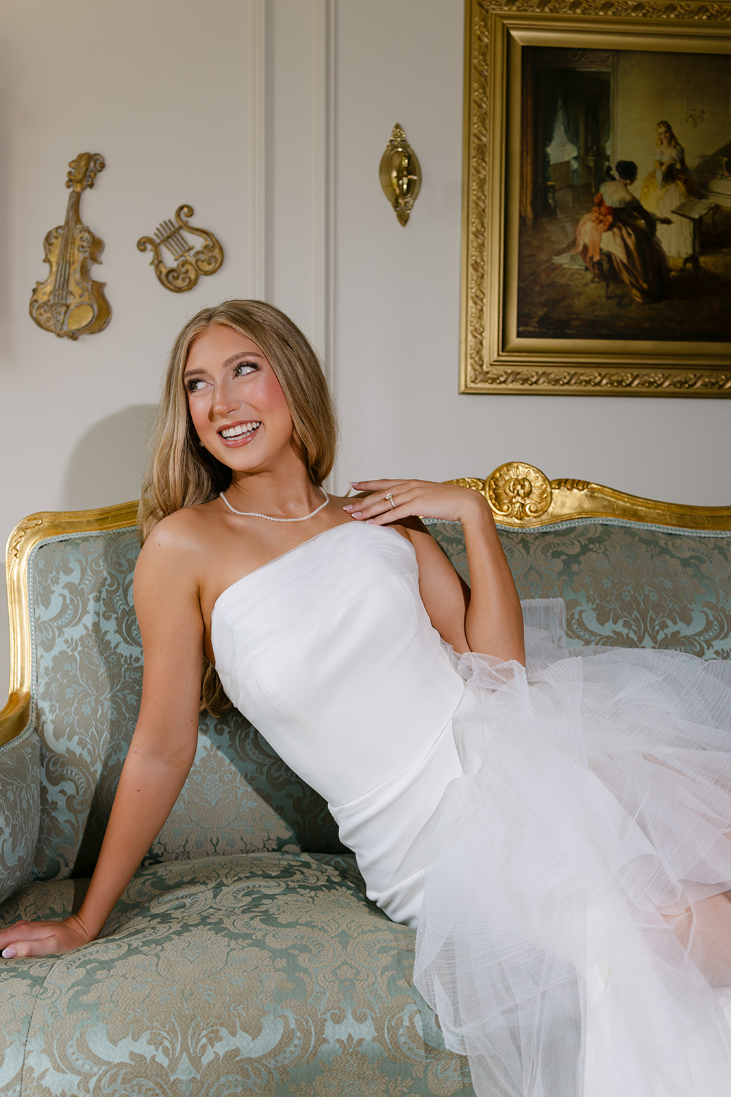 A Romantic Fairytale Wedding With a Surprise Exit