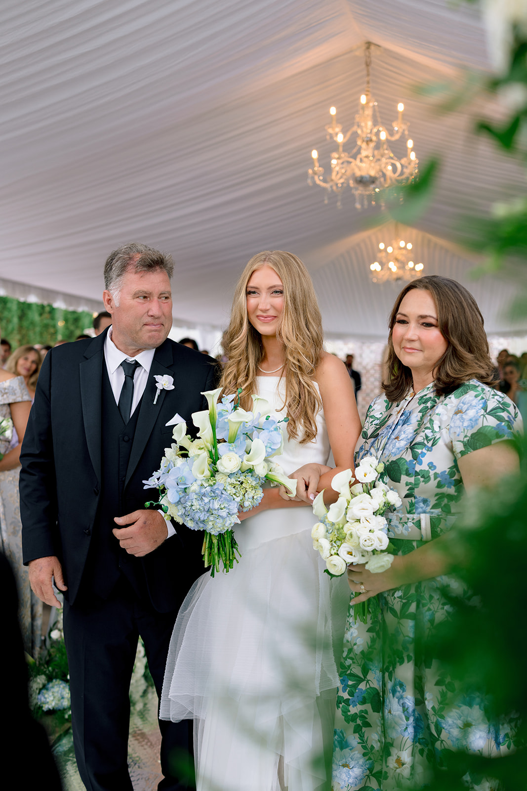 A Romantic Fairytale Wedding With a Surprise Exit