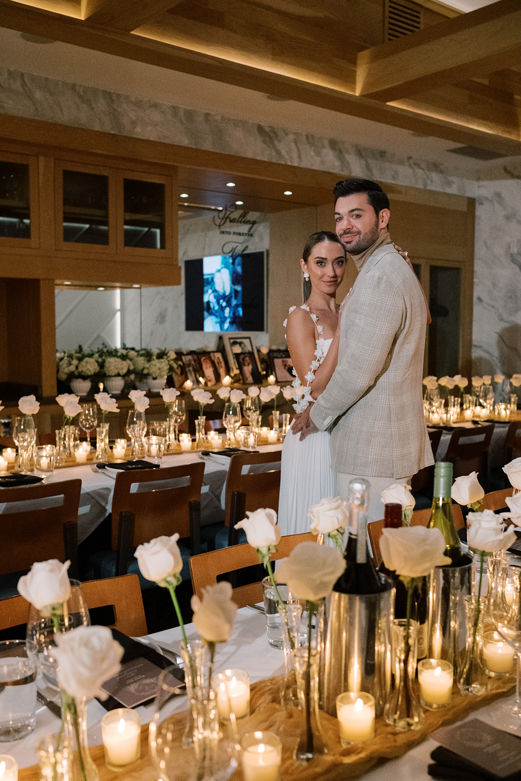 An Intimate Fall Rehearsal Dinner 