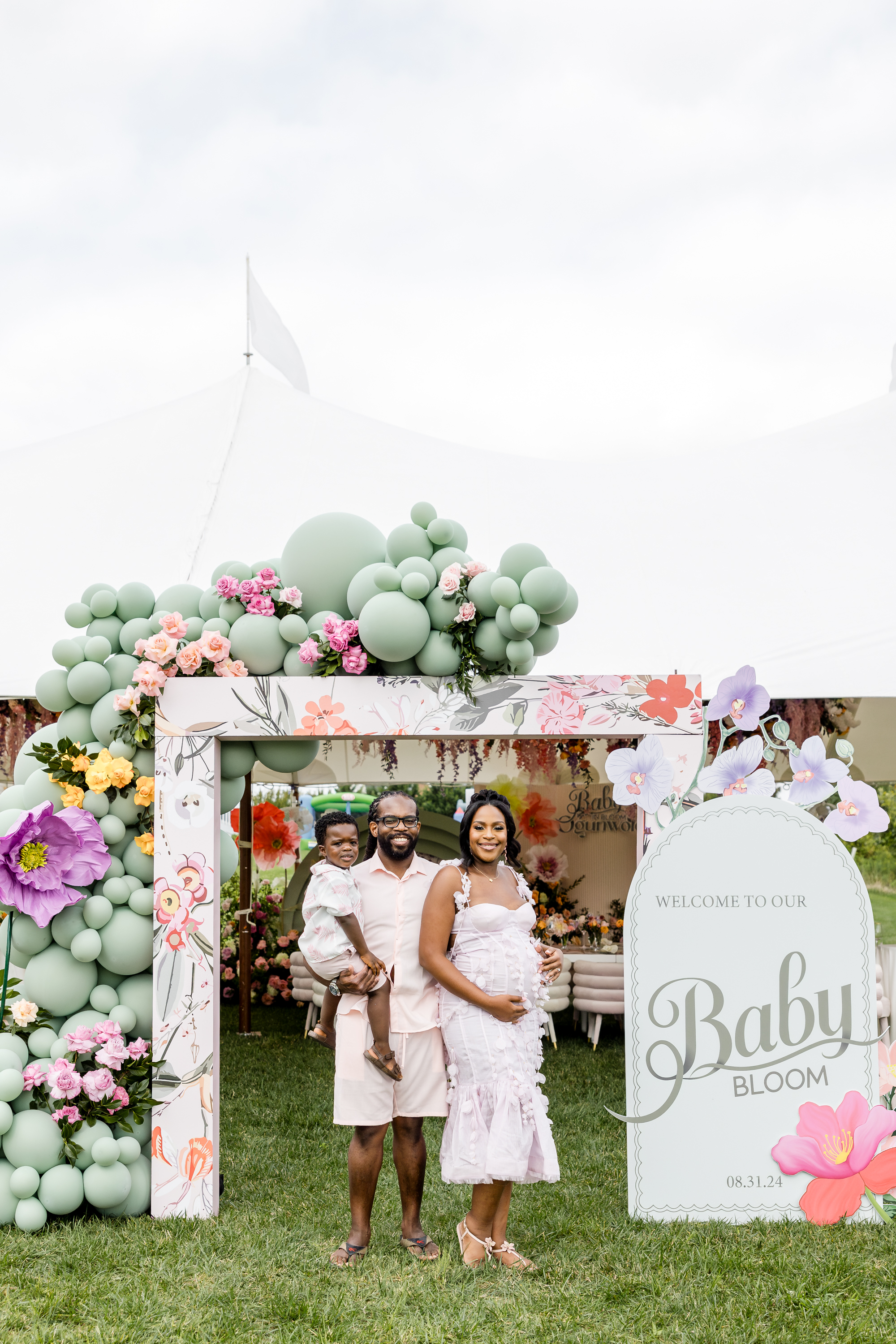 A Whimsical Garden-Inspired Baby Shower
