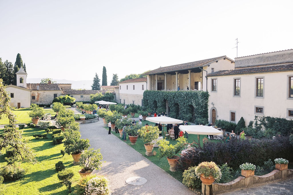 A Wedding in Tuscany that Fused Middle Eastern Heritage