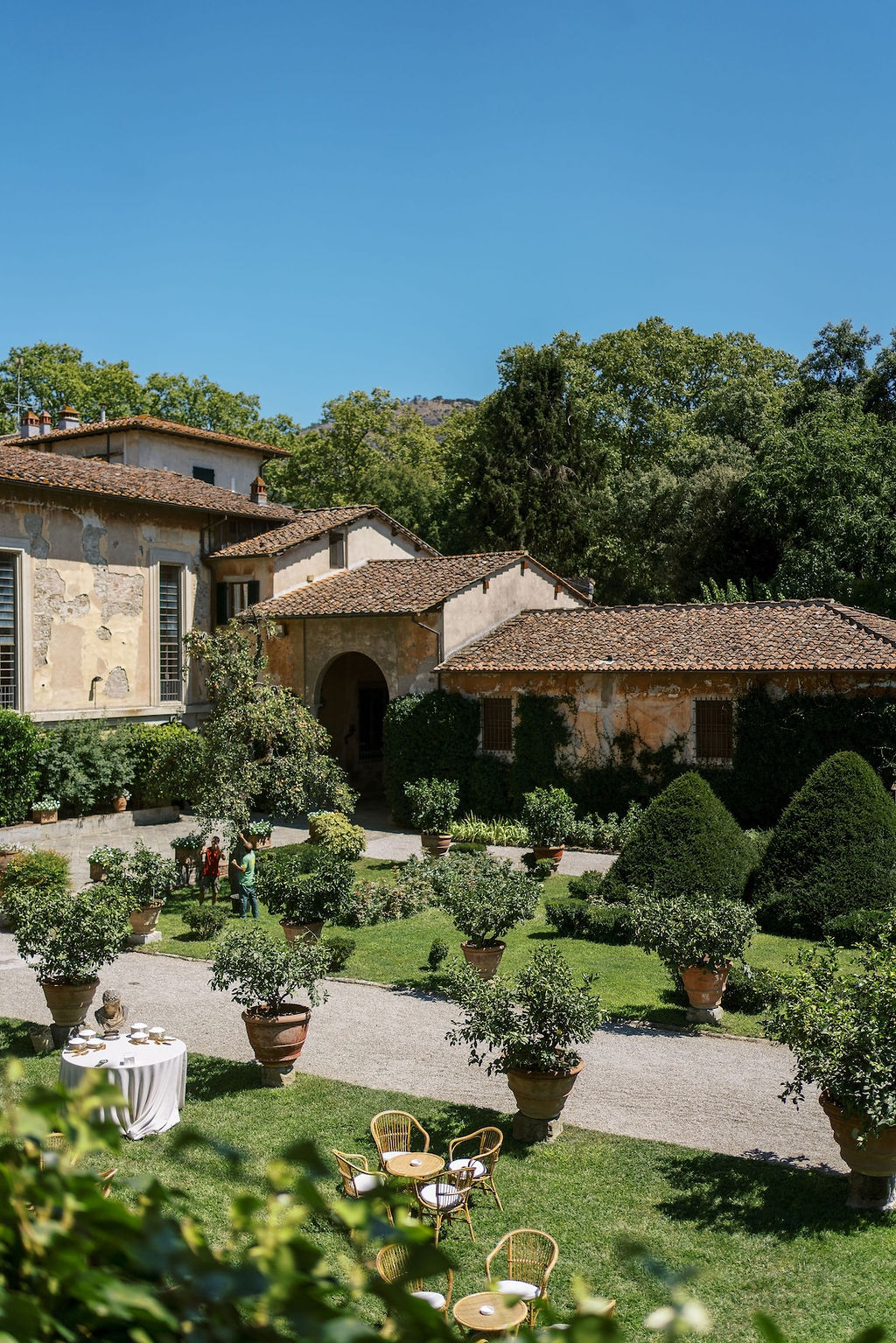 A Wedding in Tuscany that Fused Middle Eastern Heritage