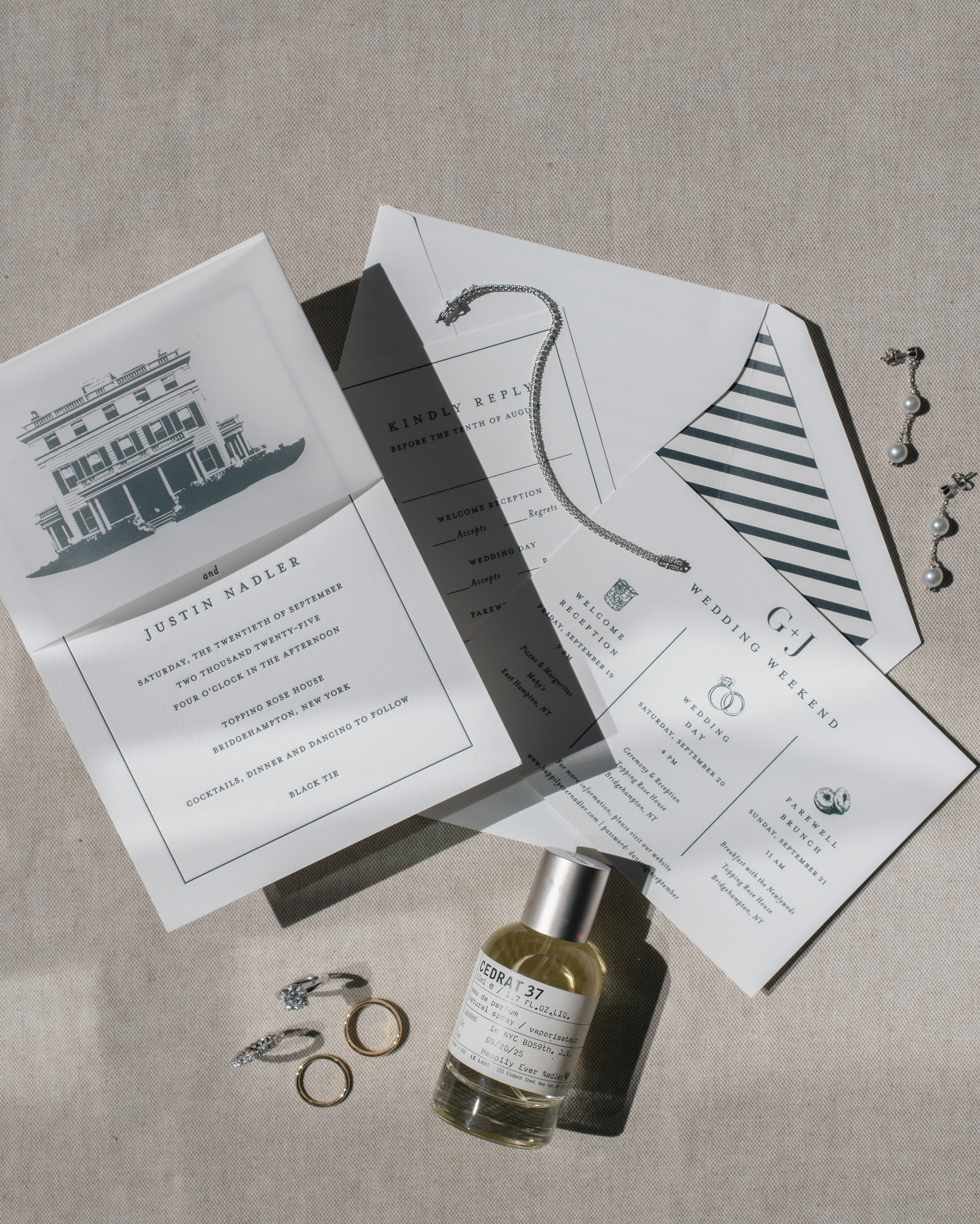 Inside an Elegant & Timeless Hampton Wedding Celebration