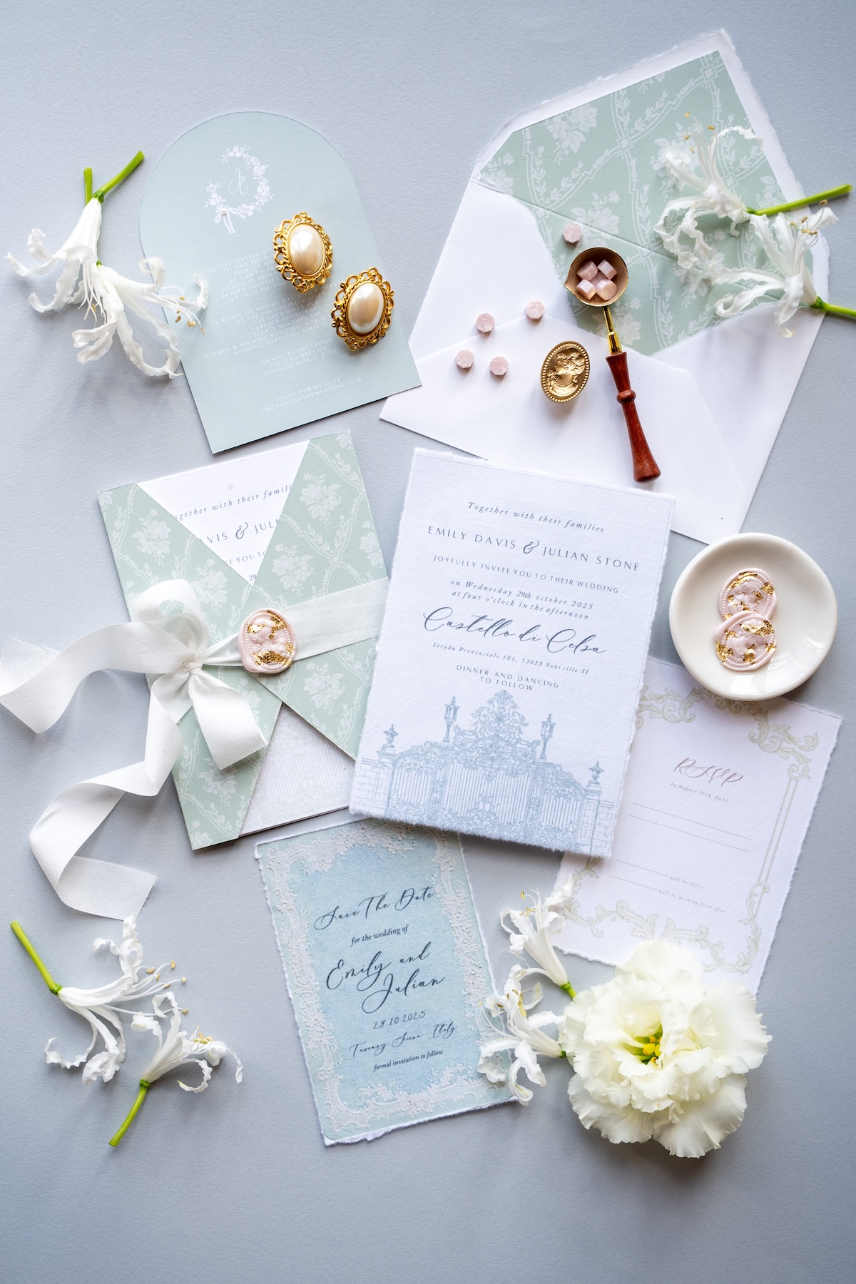 A European Wedding at Tuscan Venue Castello di Celsa