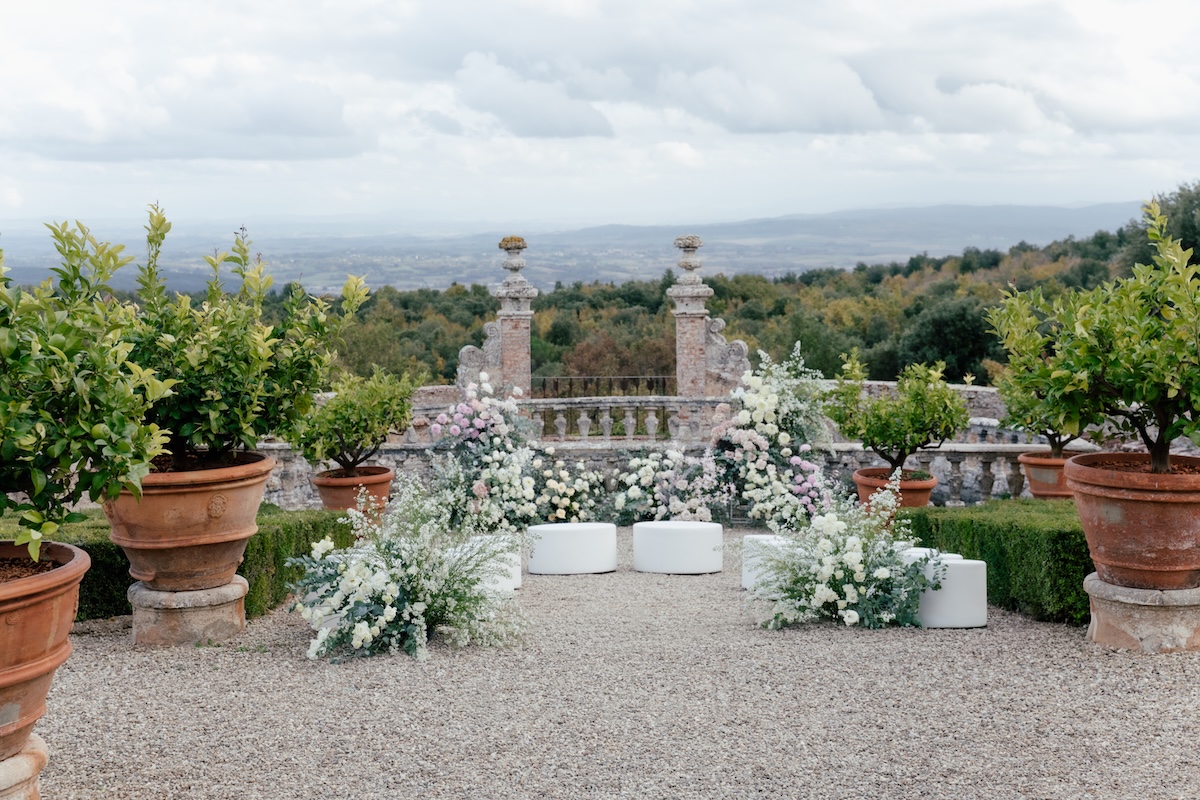 A European Wedding at Tuscan Venue Castello di Celsa