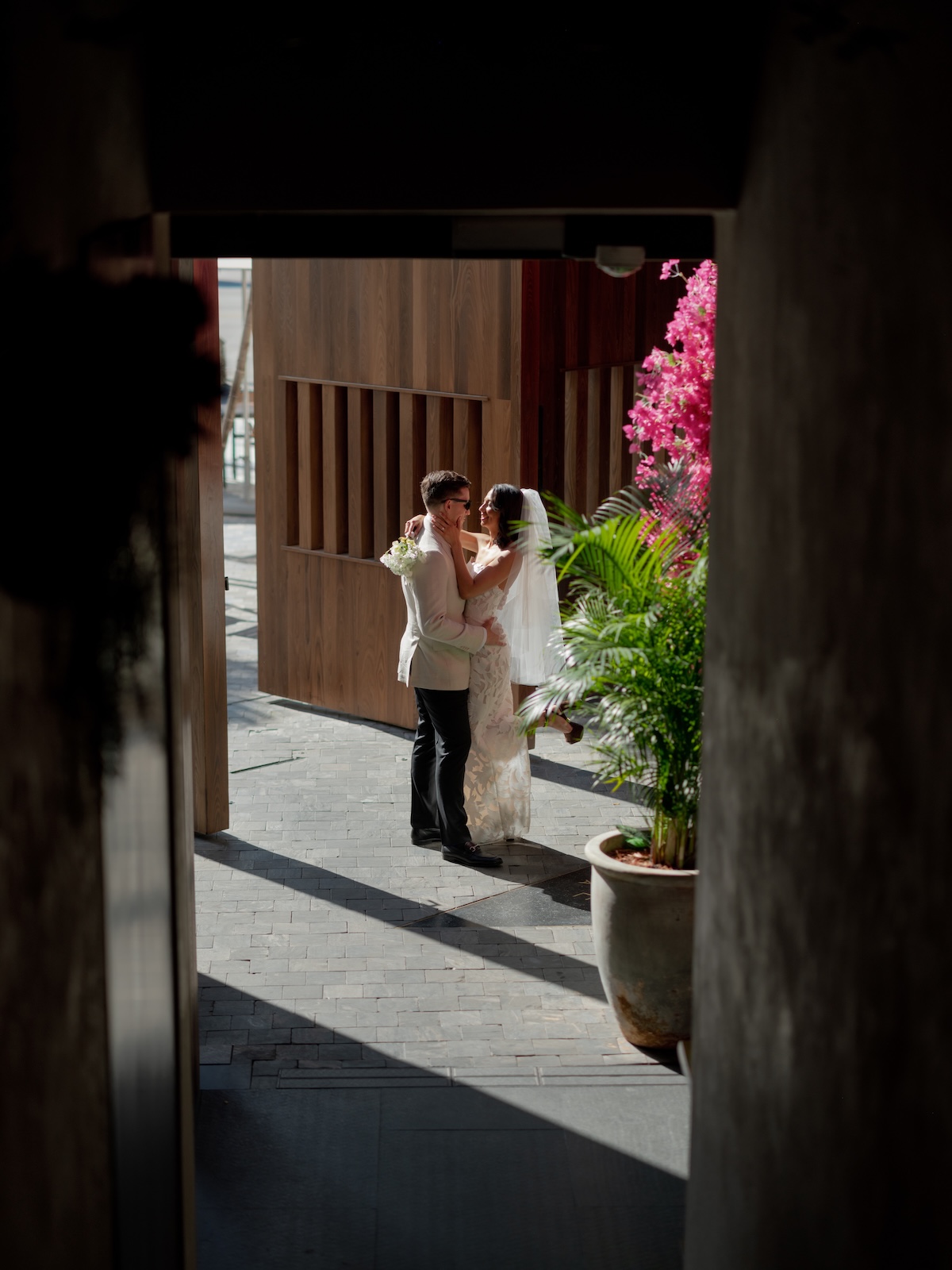 An Intimate Miami Wedding With Chapel Vows and a Romantic Dinner