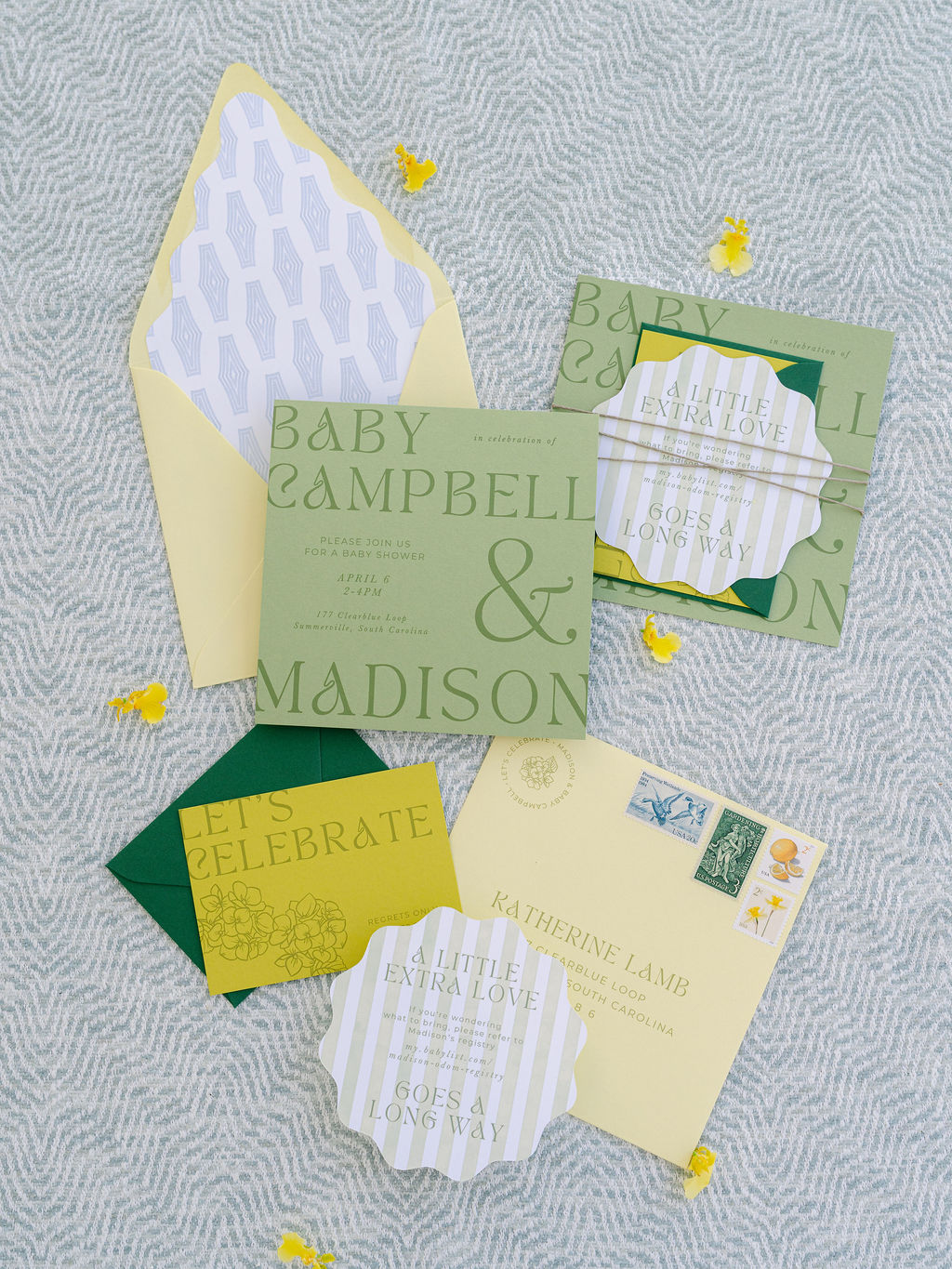 A Citrus and Lime Spring Baby Shower