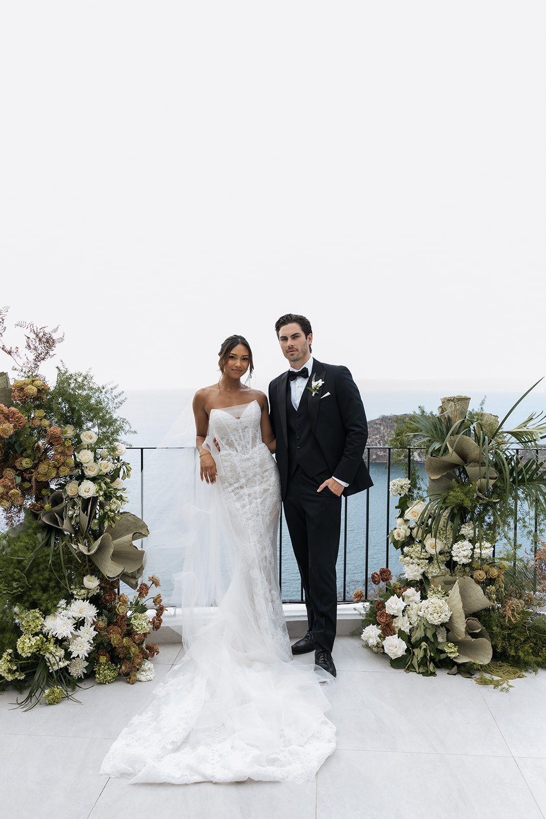 An Intimate Oceanfront Wedding in Puerto Vallarta with Coastal Elegance & Sculptural Florals