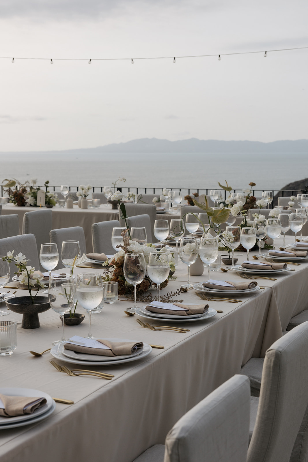 An Intimate Oceanfront Wedding in Puerto Vallarta with Coastal Elegance & Sculptural Florals