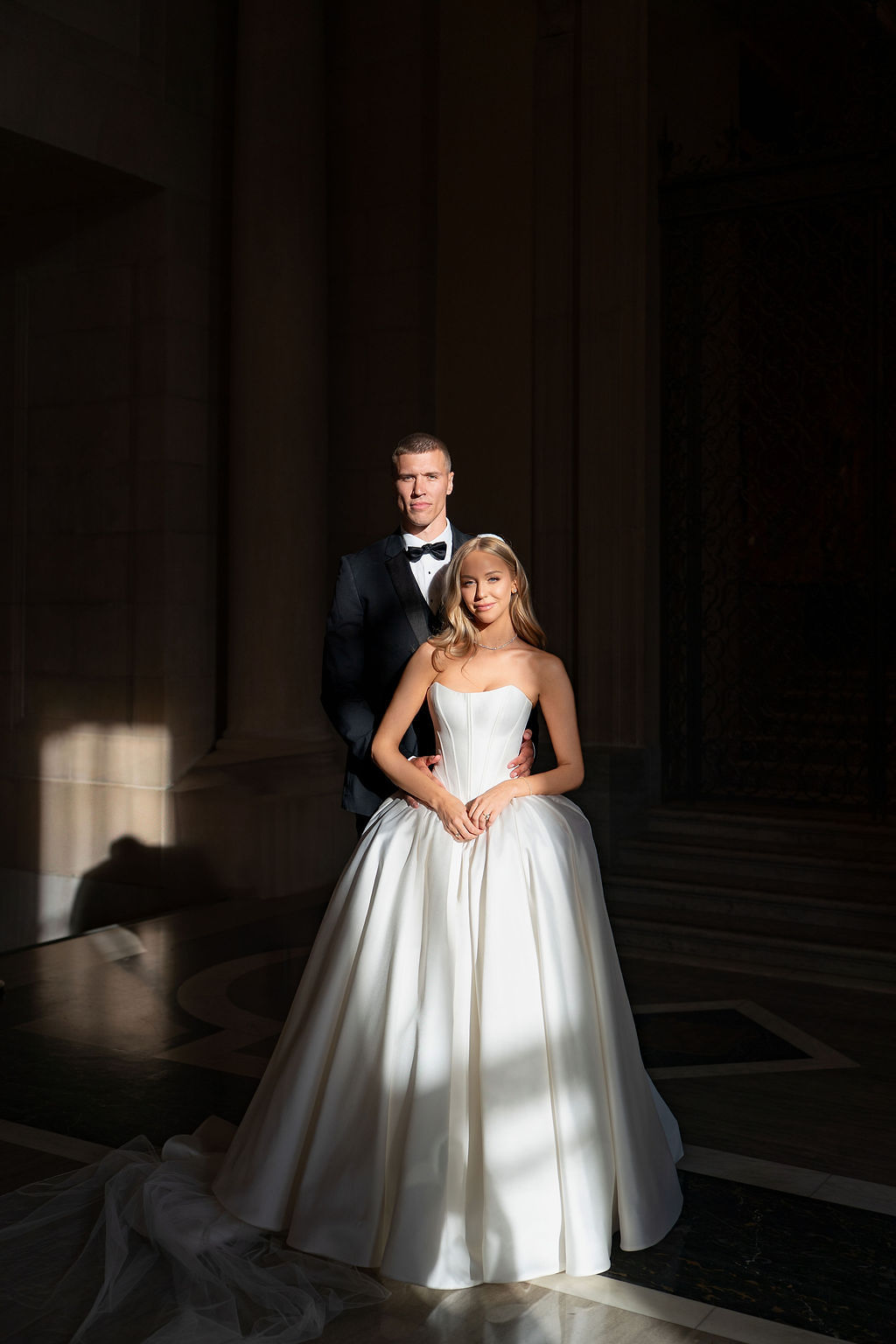 A Timeless Wedding at the Detroit Institute of Arts for Paige Mobley and Kaleb Tarczewski