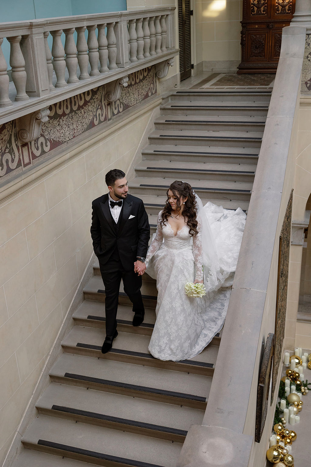 A Historic, Italian-Inspired Wedding at Cuneo Mansion & Gardens