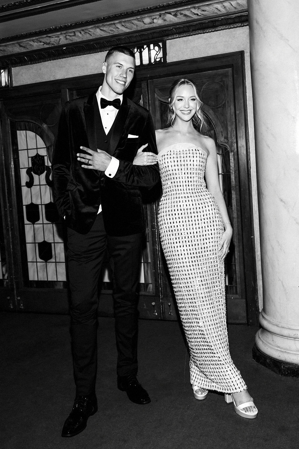 A Regal Wedding Reception at the Fillmore Theater for Paige Mobley and Kaleb Tarczewsk