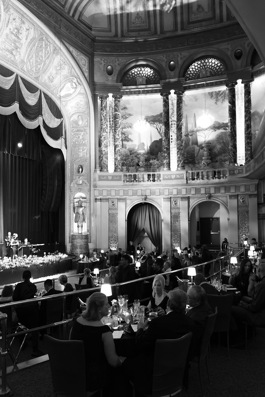 A Regal Wedding Reception at the Fillmore Theater for Paige Mobley and Kaleb Tarczewsk