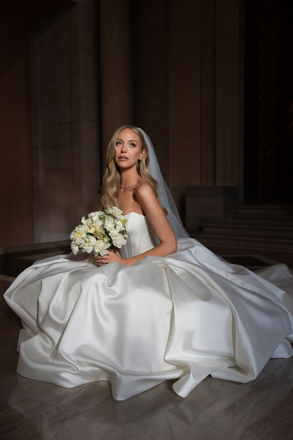 A Timeless Wedding at the Detroit Institute of Arts for Paige Mobley and Kaleb Tarczewski