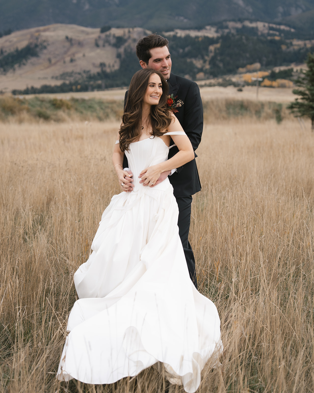 A Rustic Montana Wedding in Paradise Valley: A Fly-Fishing Love Story Beneath the Big Sky