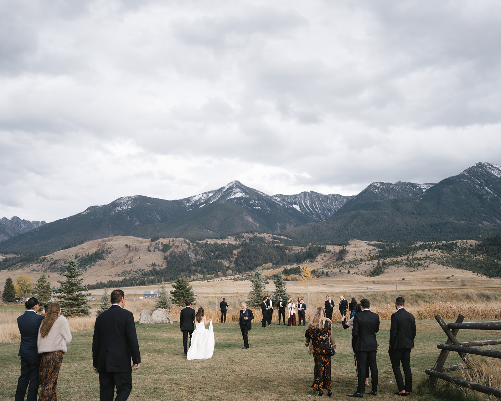 A Rustic Montana Wedding in Paradise Valley: A Fly-Fishing Love Story Beneath the Big Sky