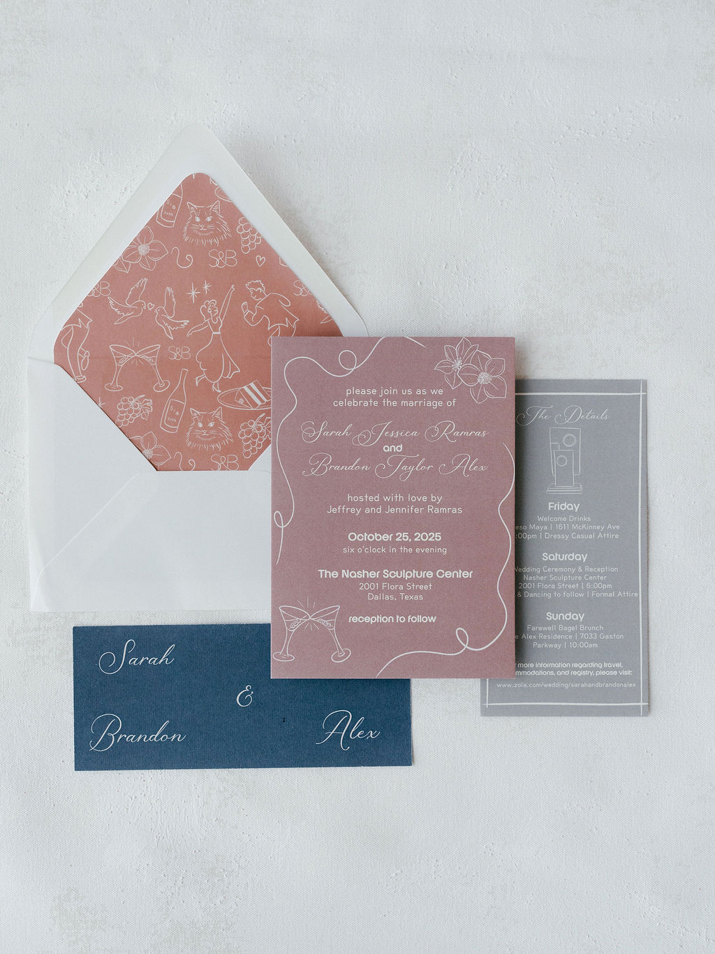 A Romantic Rainy-Day Wedding in Dallas