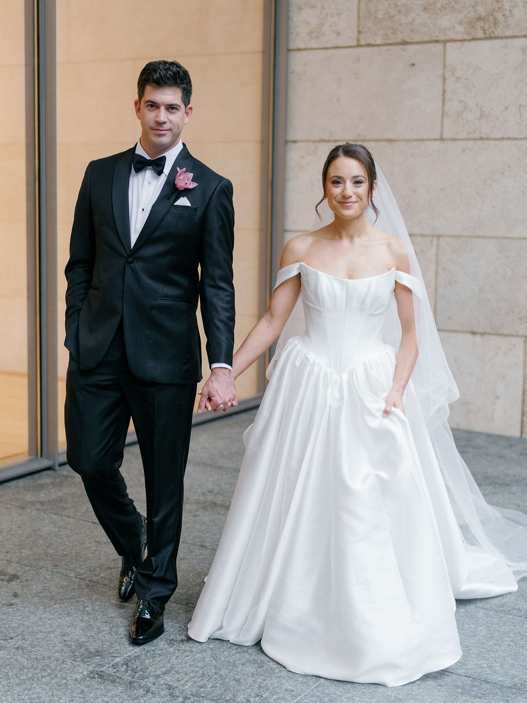 A Romantic Rainy-Day Wedding in Dallas