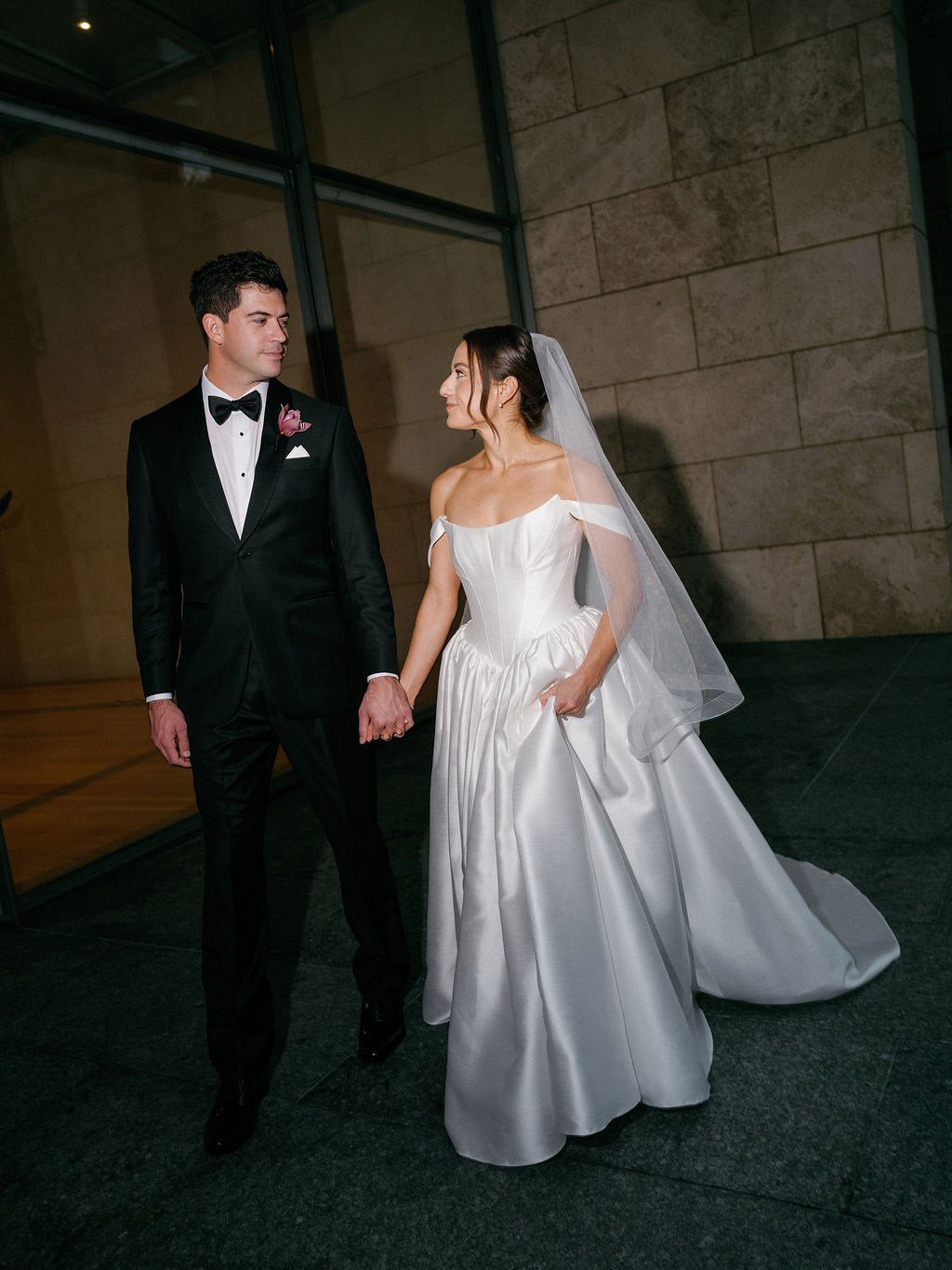 A Romantic Rainy-Day Wedding in Dallas