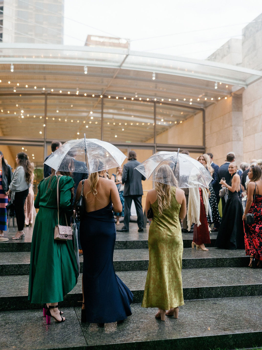 A Romantic Rainy-Day Wedding in Dallas