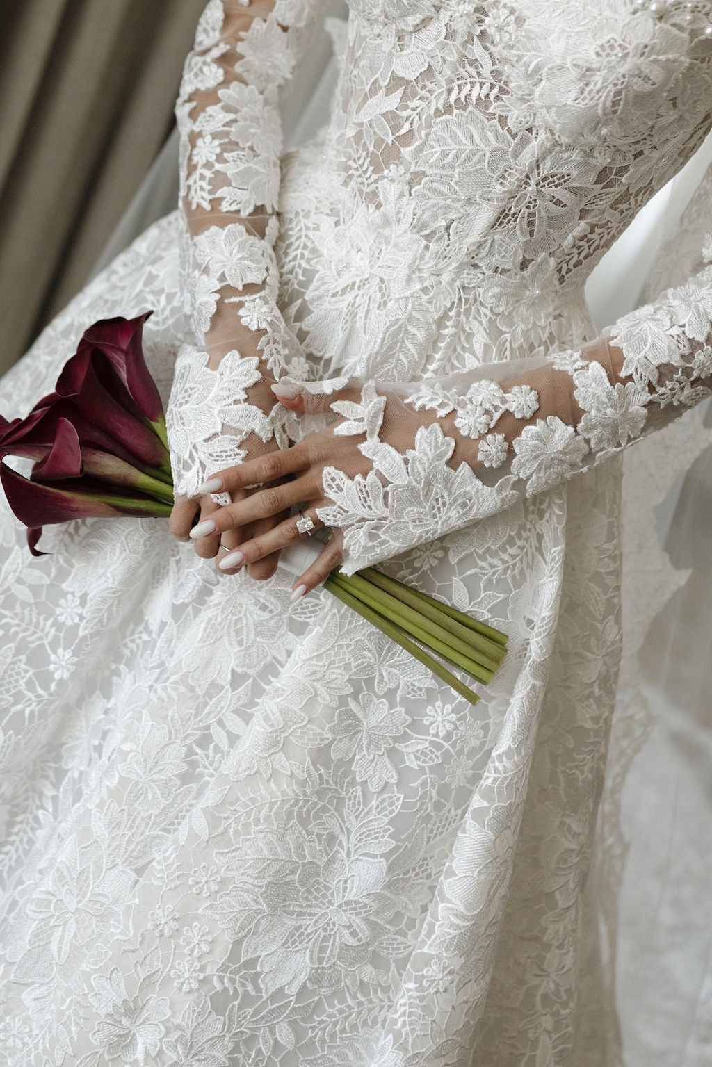 This Palm Beach Wedding Was a Romantic 'Night at The Museum' Vibe