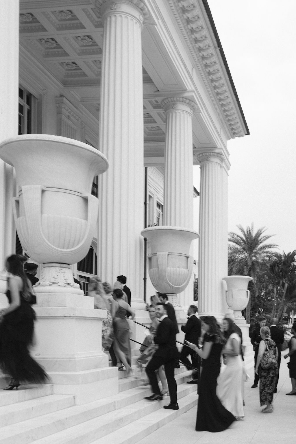 This Palm Beach Wedding Was a Romantic 'Night at The Museum' Vibe