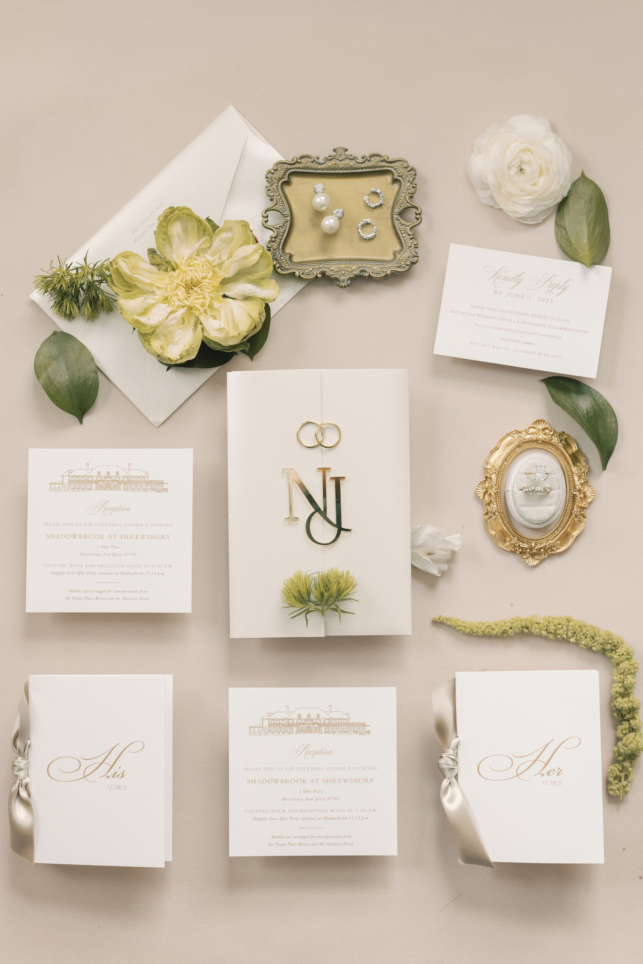 A Glamorous Estate Wedding Inspired By The Great Gatsby