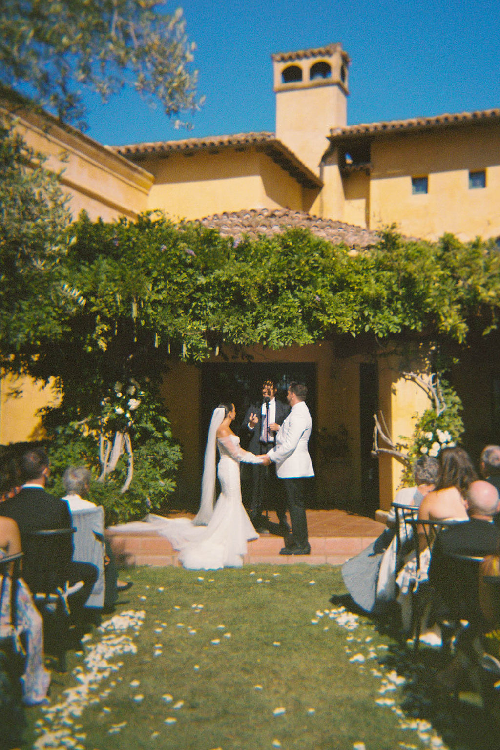 An Intimate Vineyard Wedding Set With Family-Style Dining