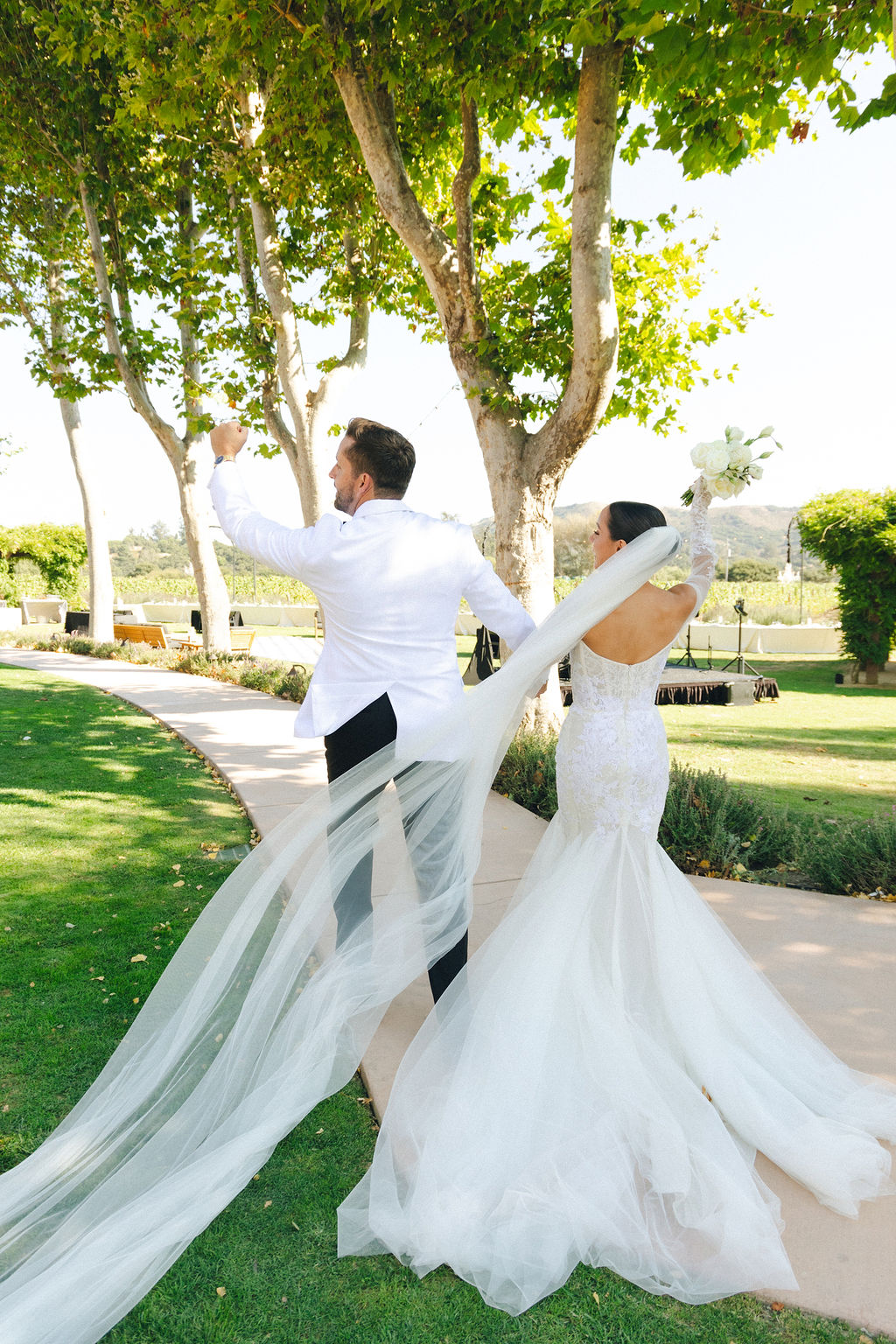 An Intimate Vineyard Wedding Set With Family-Style Dining