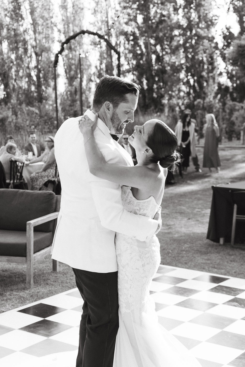 An Intimate Vineyard Wedding Set With Family-Style Dining
