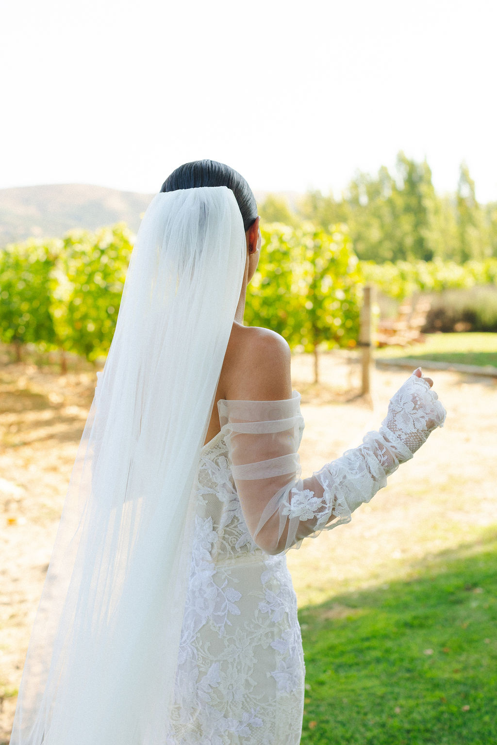 An Intimate Vineyard Wedding Set With Family-Style Dining