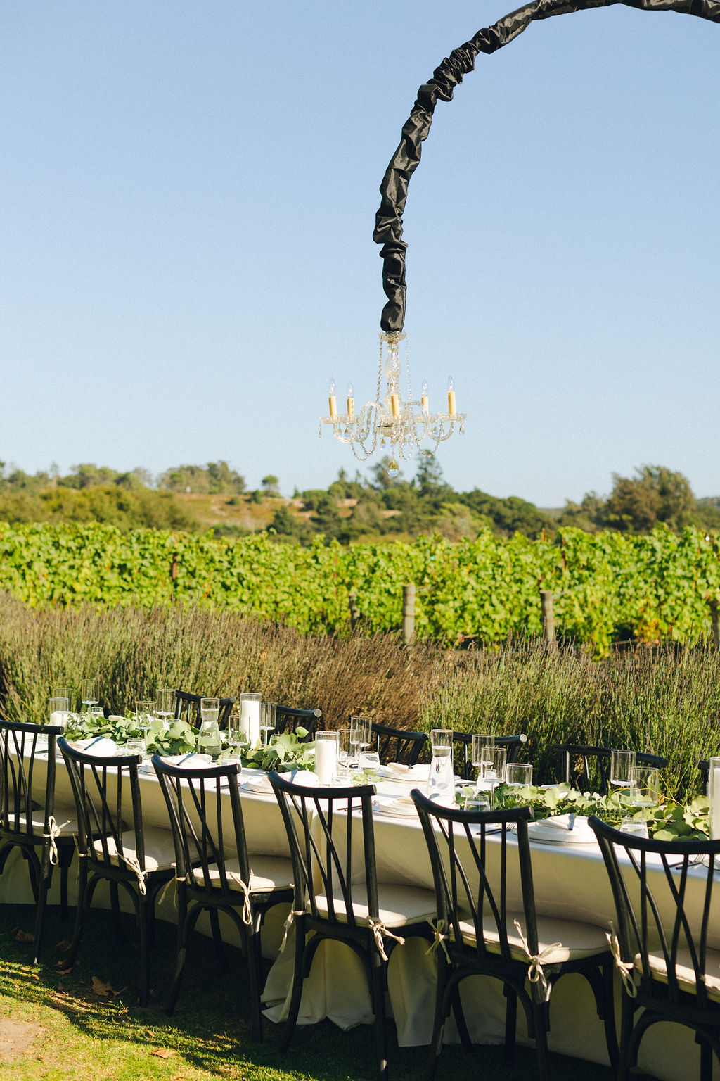 An Intimate Vineyard Wedding Set With Family-Style Dining
