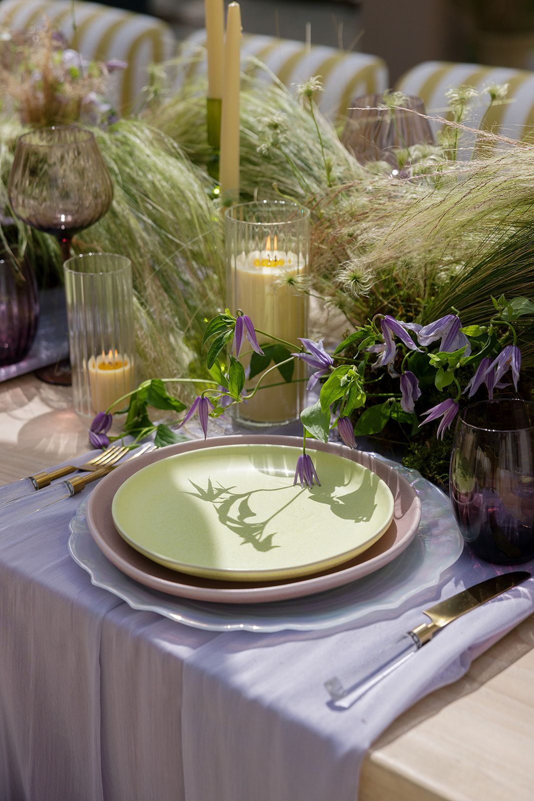 A Spring Brunch Inspired By Natural Textures and Seasonal Florals - Inspired By This