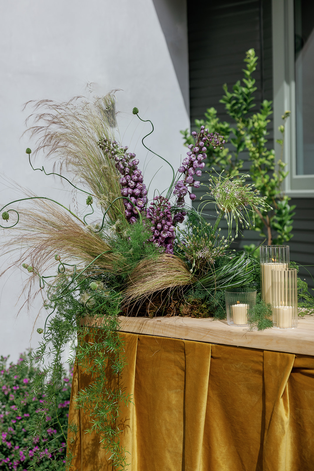 A Spring Brunch Inspired By Natural Textures and Seasonal Florals - Inspired By This