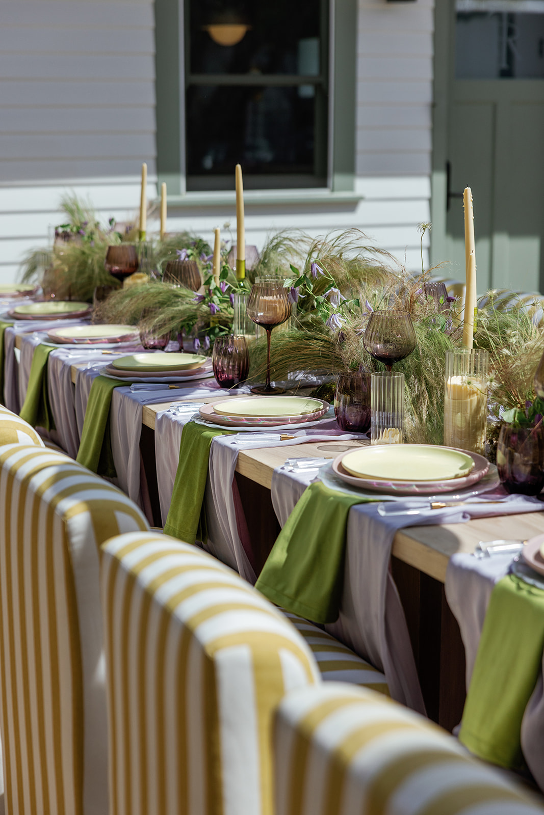 A Spring Brunch Inspired By Natural Textures and Seasonal Florals - Inspired By This