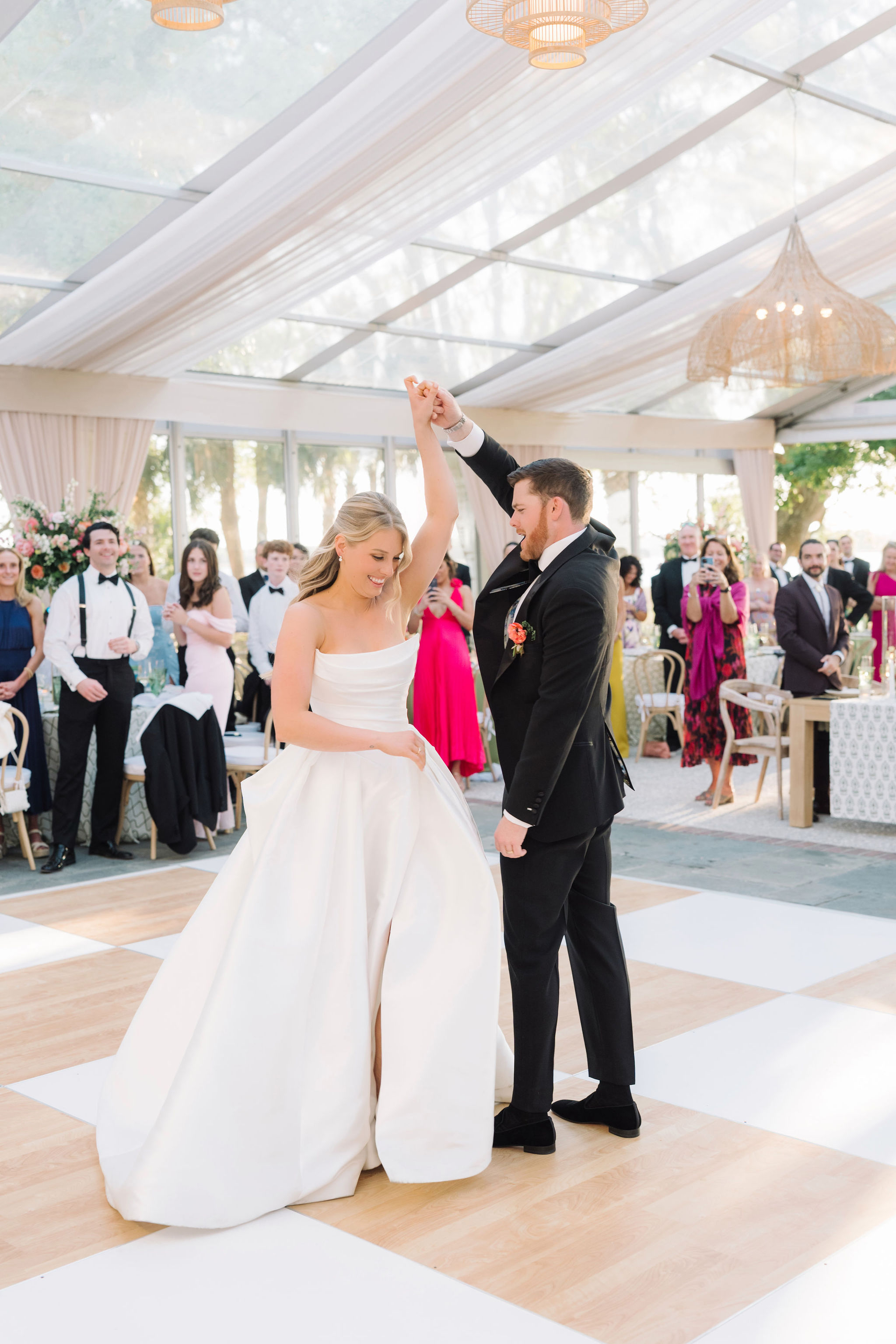 A Colorful Charleston Spring Wedding at Lowndes Grove