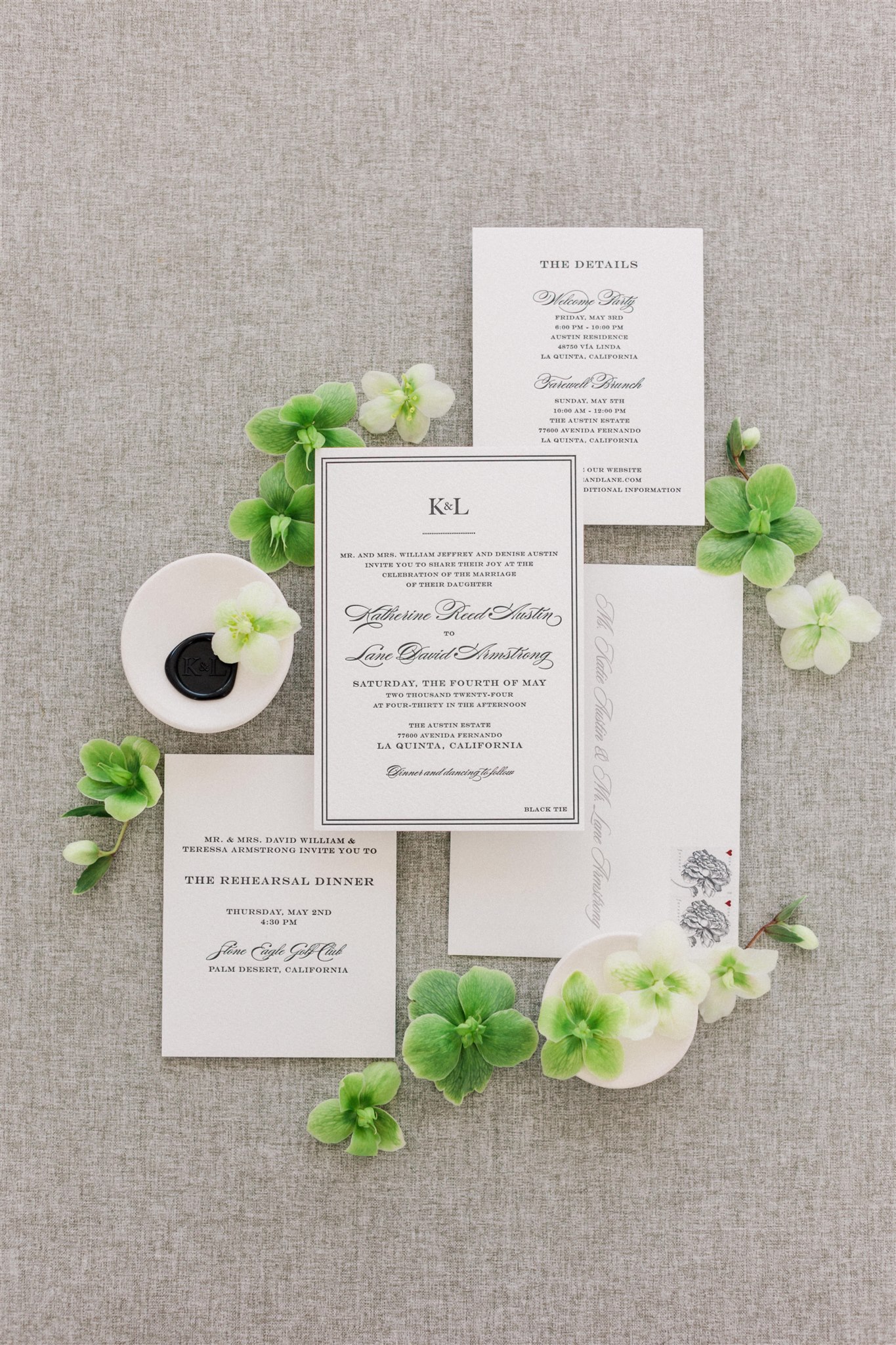 Italian Meets Modern Palm Springs for Katie Austin’s Wedding