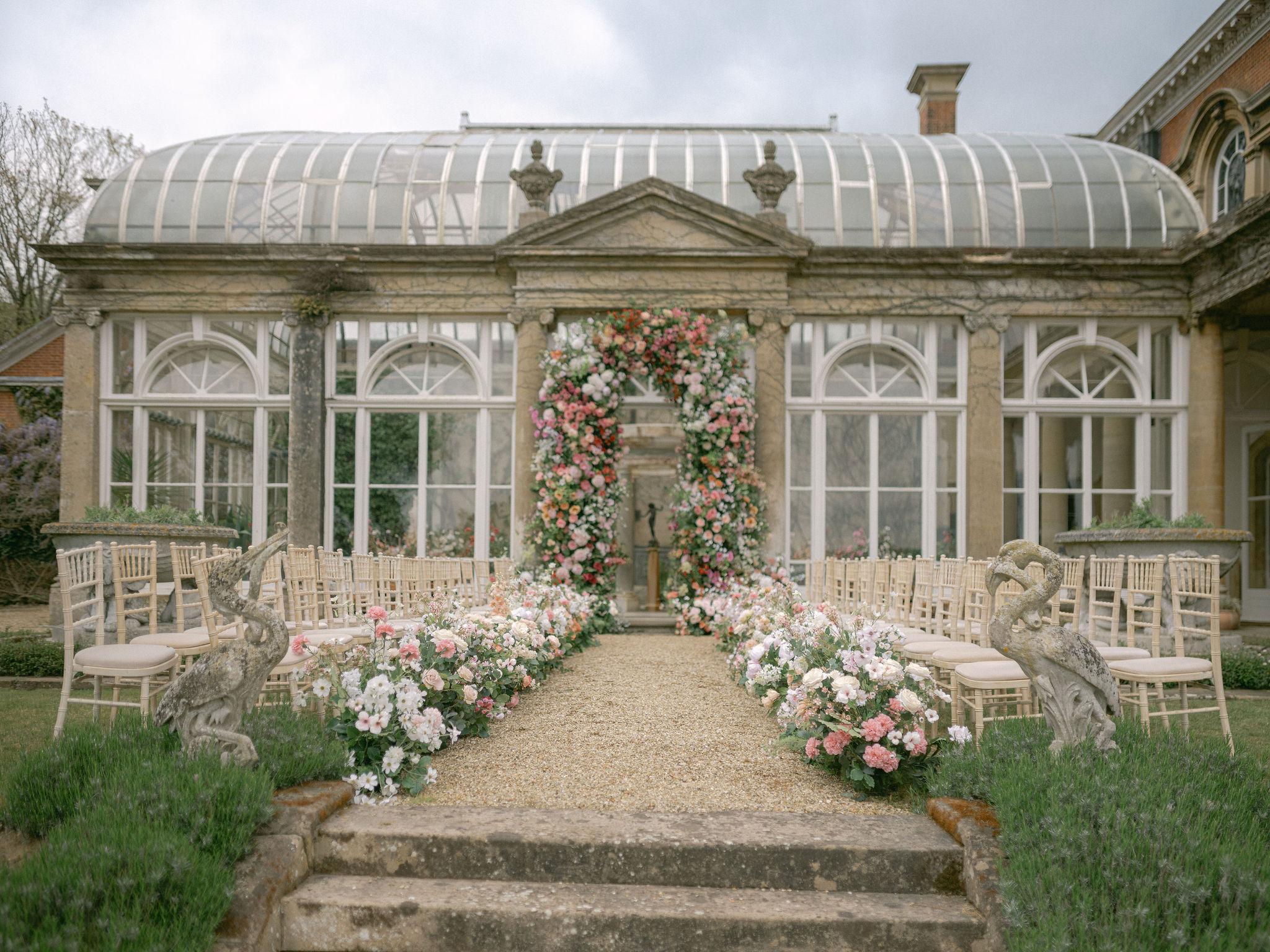 An English Garden Wedding at Sennowe Park - Inspired By This