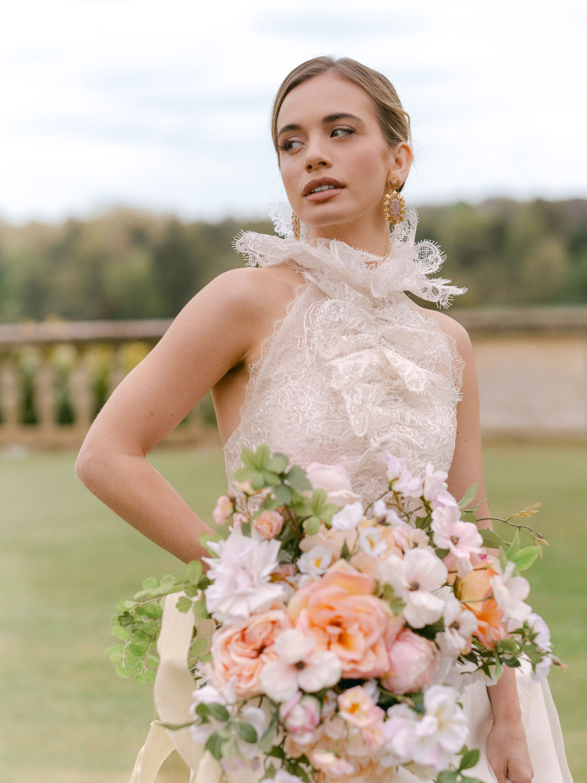 An English Garden Wedding at Sennowe Park - Inspired By This